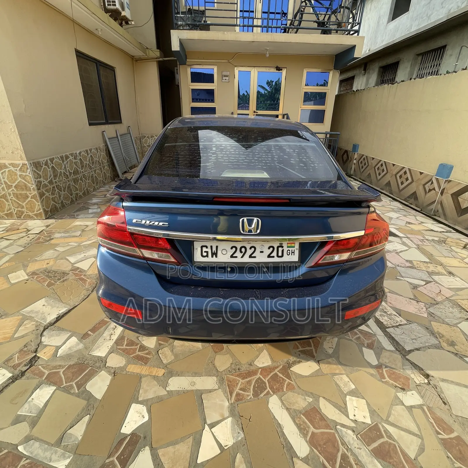 Honda Civic EX-L 4dr Sedan (1.8L 4cyl CVT) 2014 Blue