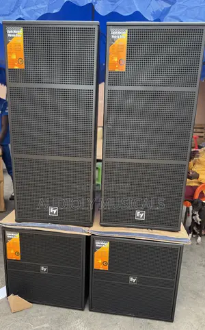 Ev Full Range and Single Bass Speakers