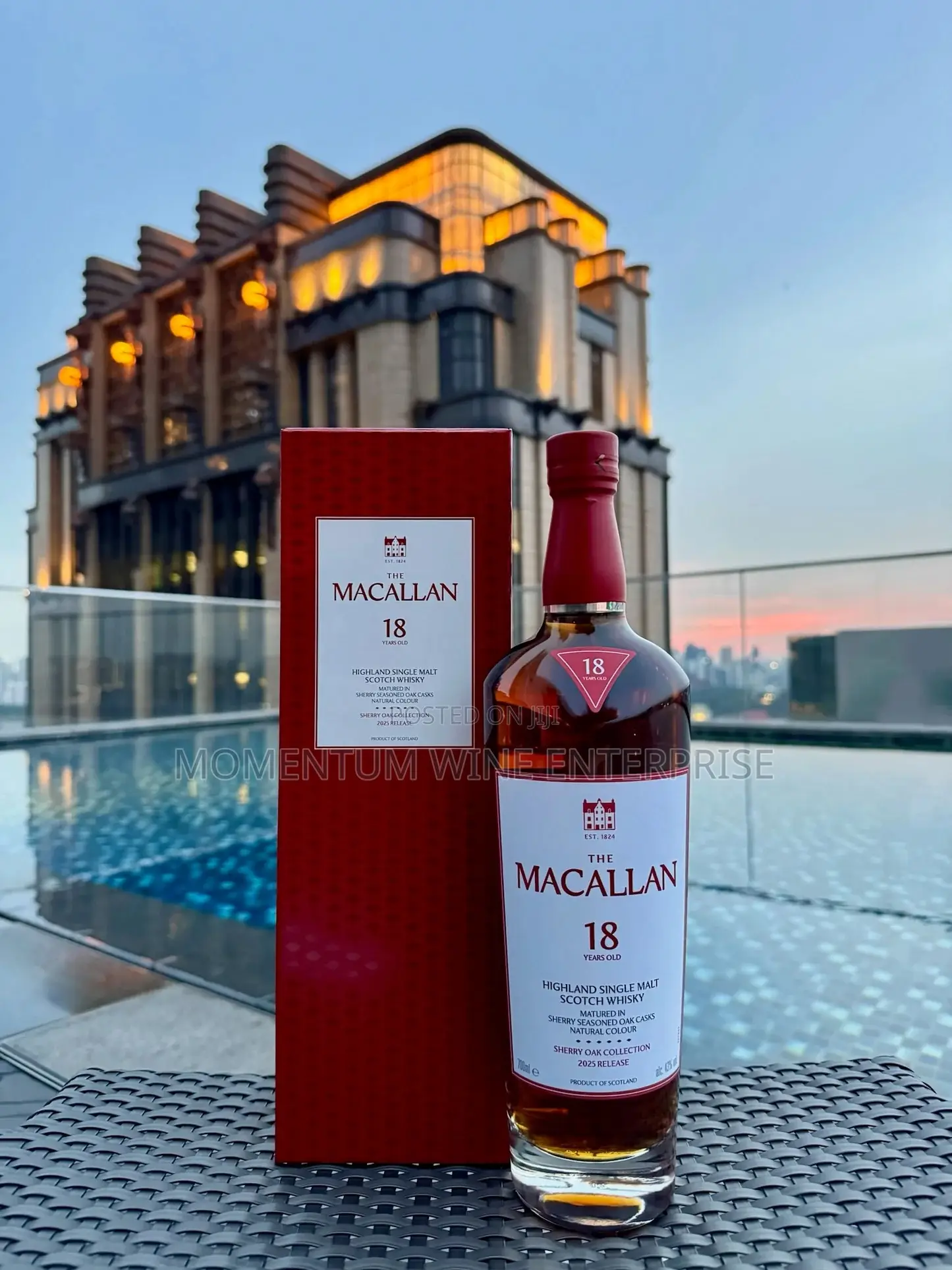 Macallan Sherry Oak 18yr Single Malt Whisky 70cl