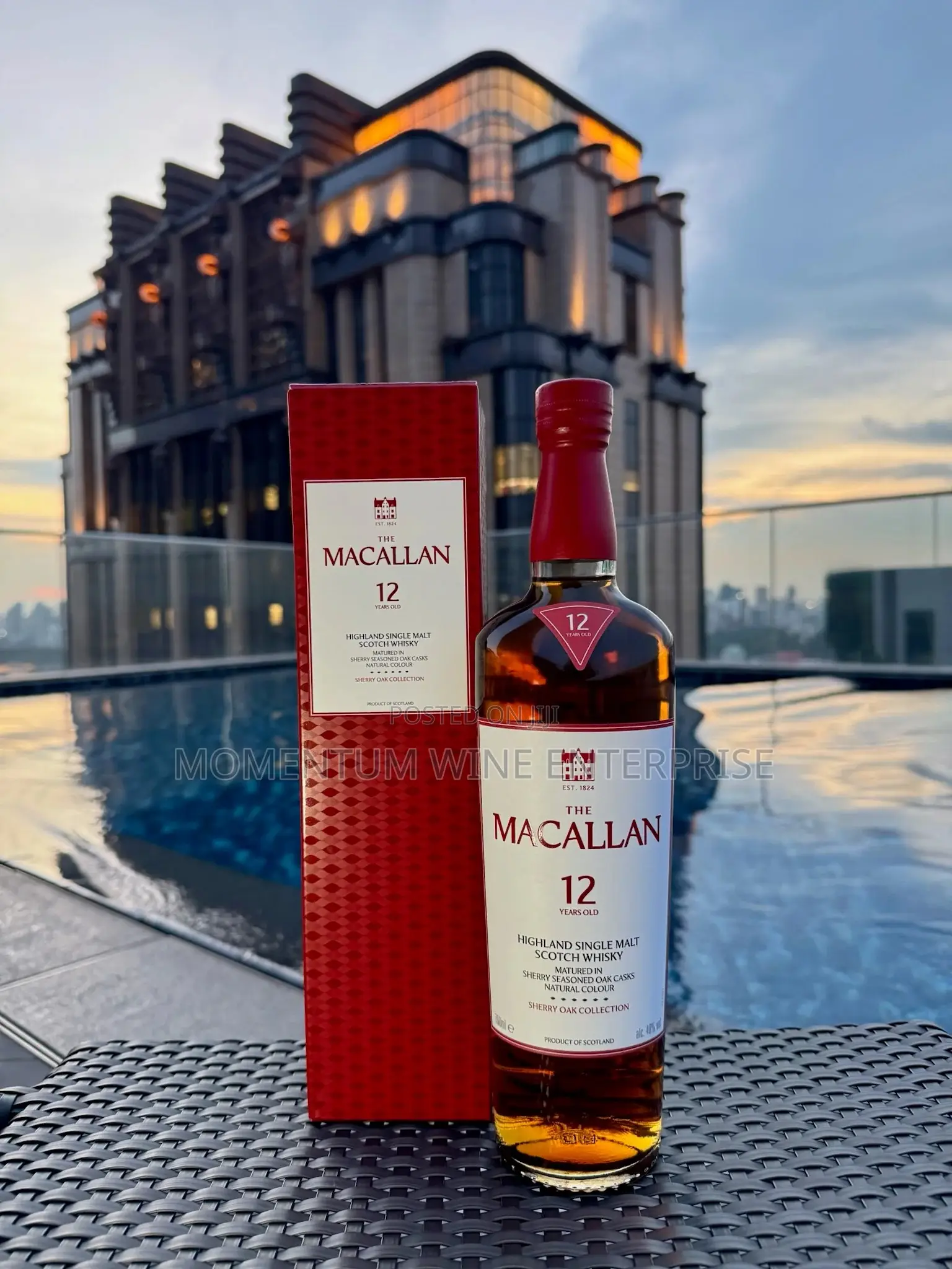 Macallan Sherry Oak 12yr Single Malt Whisky 70cl