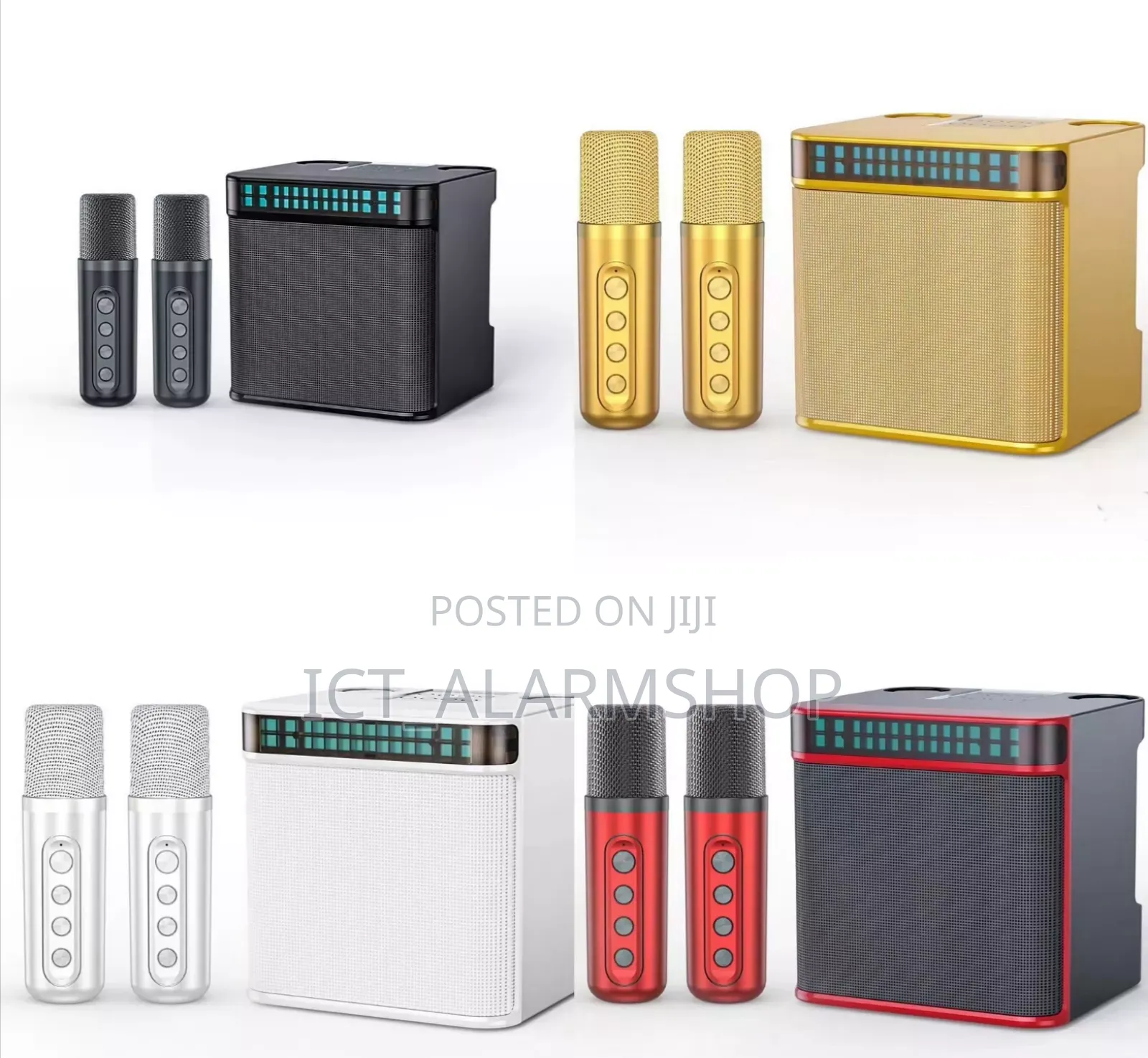 Music Speaker With Wireless Microphone