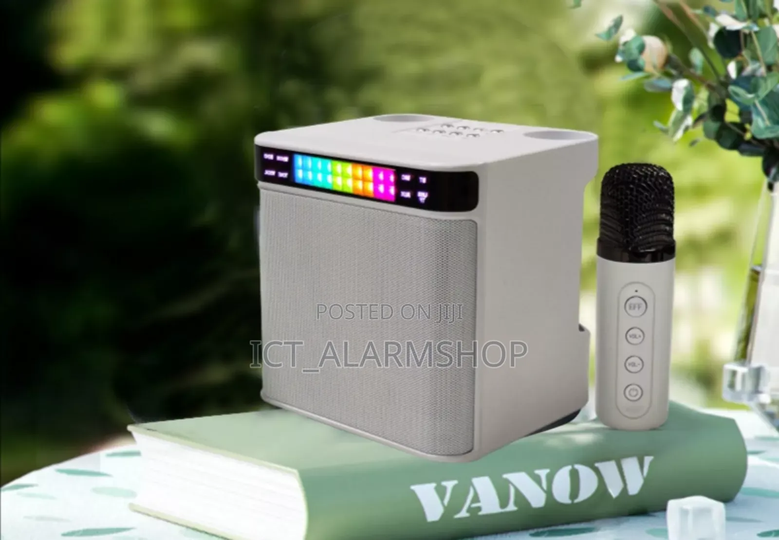 Music Speaker With Wireless Microphone