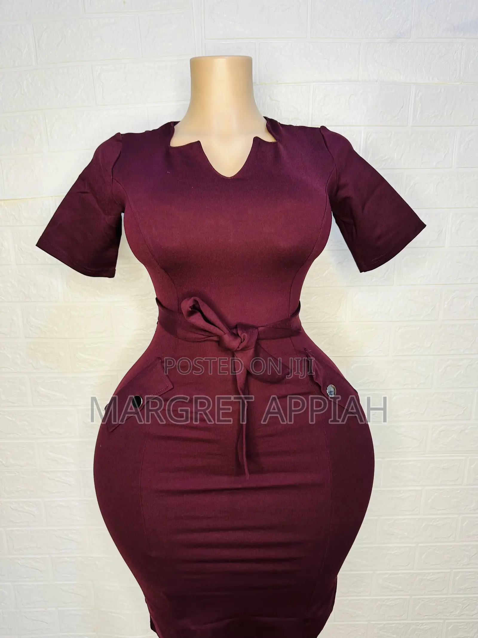 Wine Office Dress