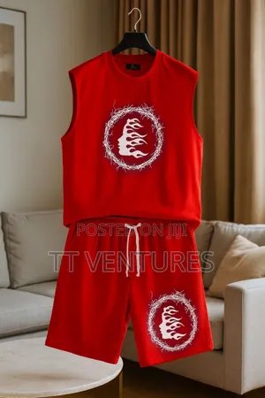 Flame Crown Sleeveless Set