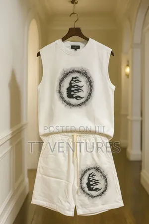 Flame Crown Sleeveless Set