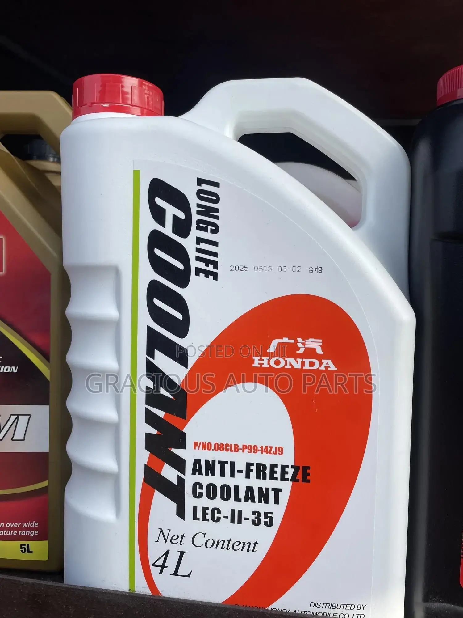 Honda Long Life Coolant