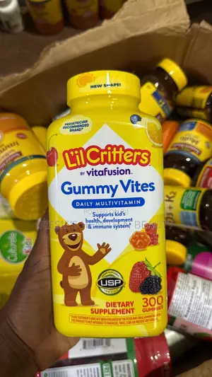 l'Il Critters Daily Multivitamin With Vitc+D 300 Gummies, Expiry 09/26