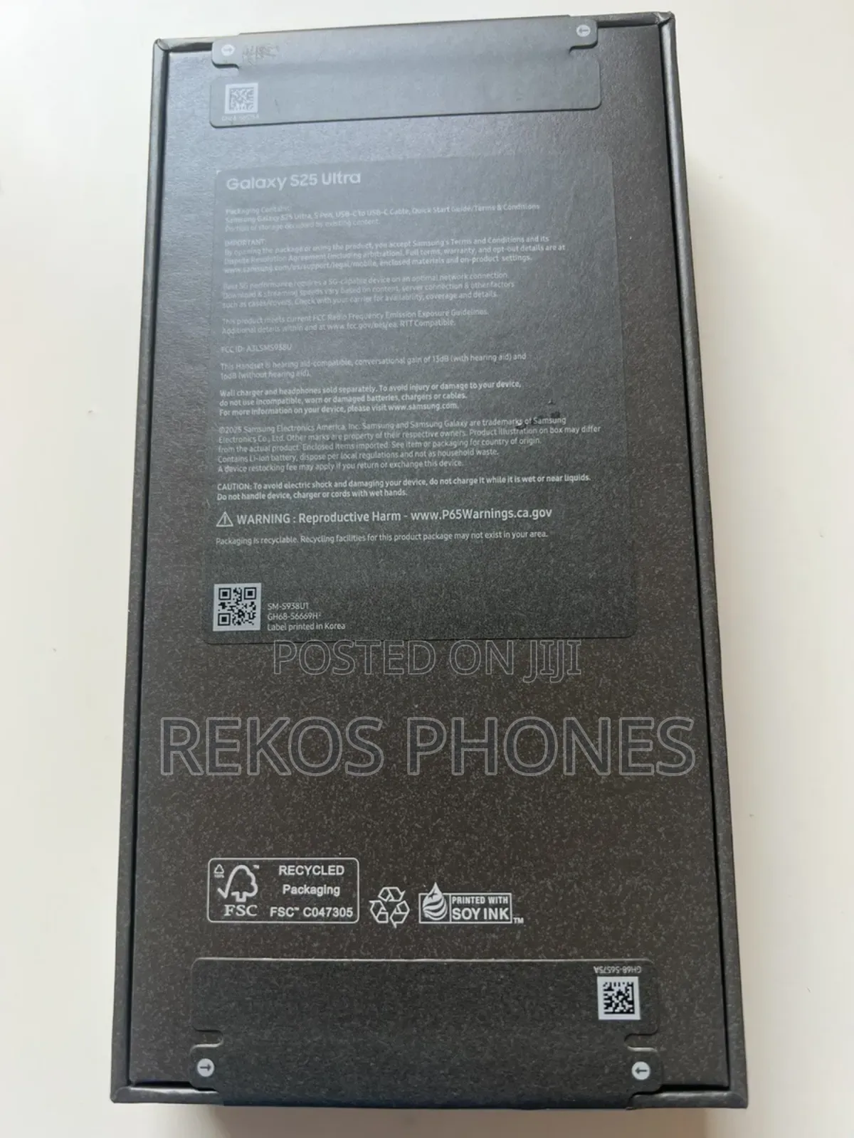 New Samsung Galaxy S25 Ultra 512 GB White