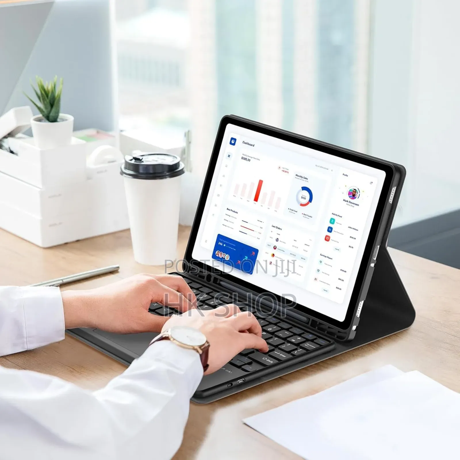 Samsung Galaxy Tab A9 Plus Keyboard Case With Mousepad