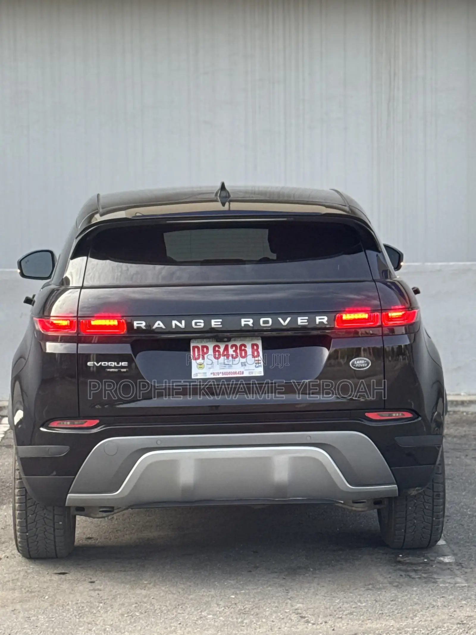 Land Rover Range Rover Evoque SE AWD 2020 Black