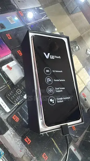 New LG V60 ThinQ 5G UW 128 GB Black