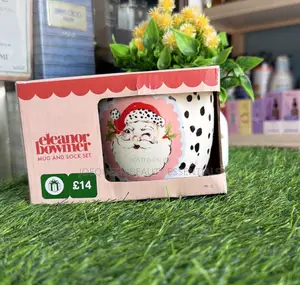 Santa Mug And Sock Set