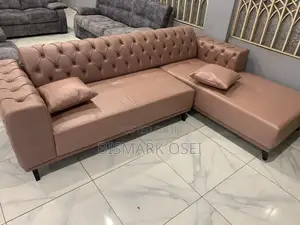 A Comfortable L Shape With Adjustable Head Rest, Very Beautiful