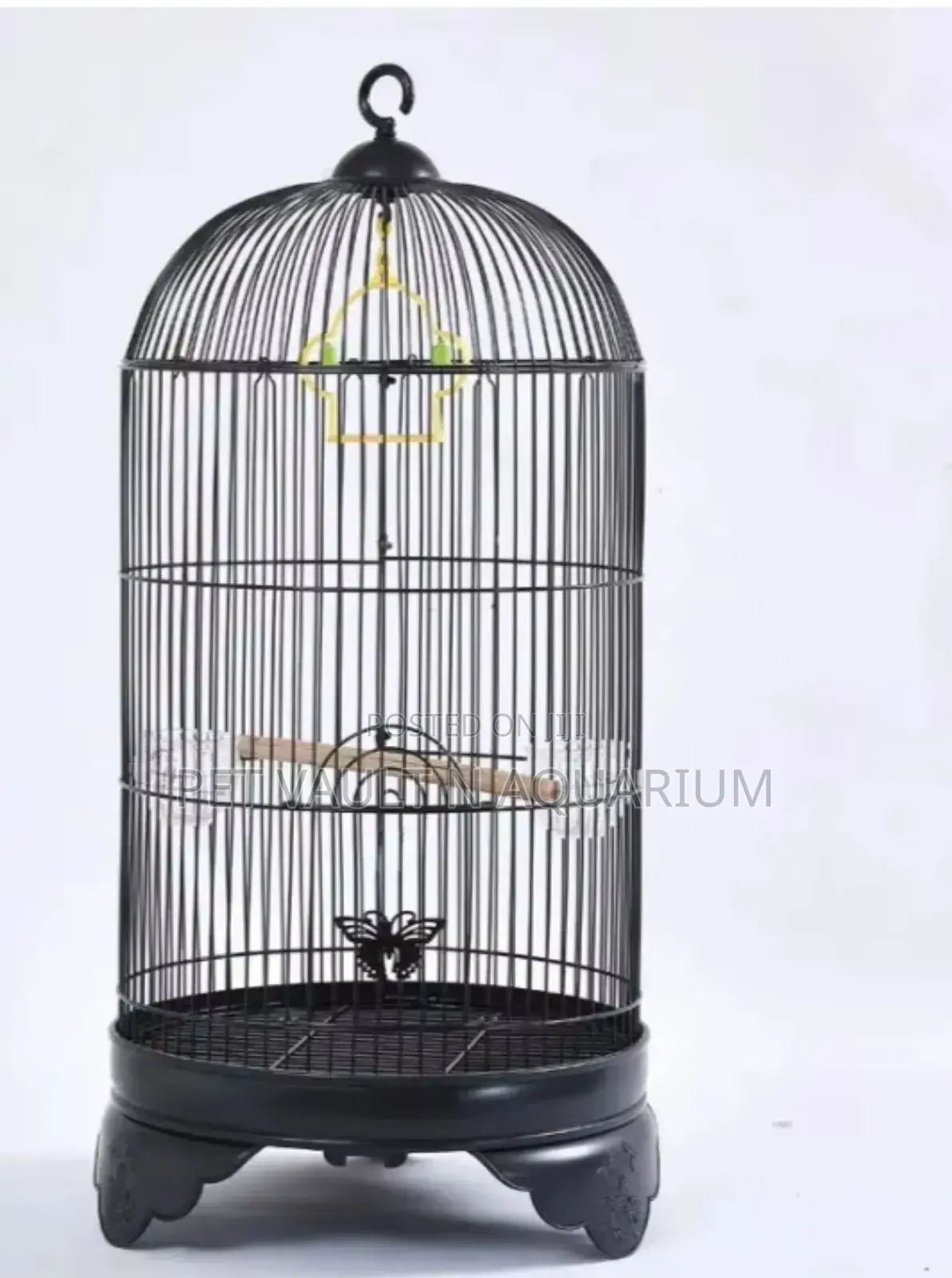 Conical Metallic Bird Cage