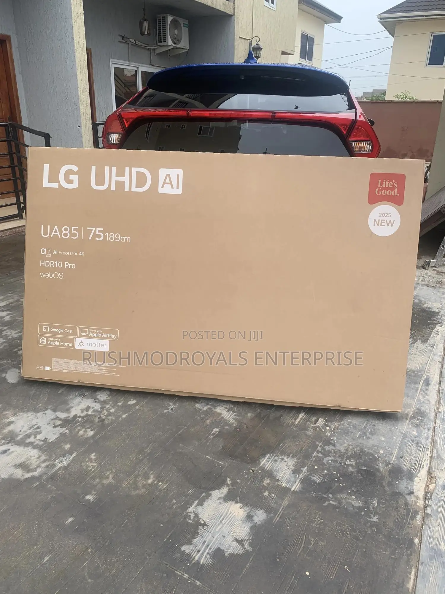 Experience the Future Viewing With the Lg 75" Ua85 Ai Processor Tv