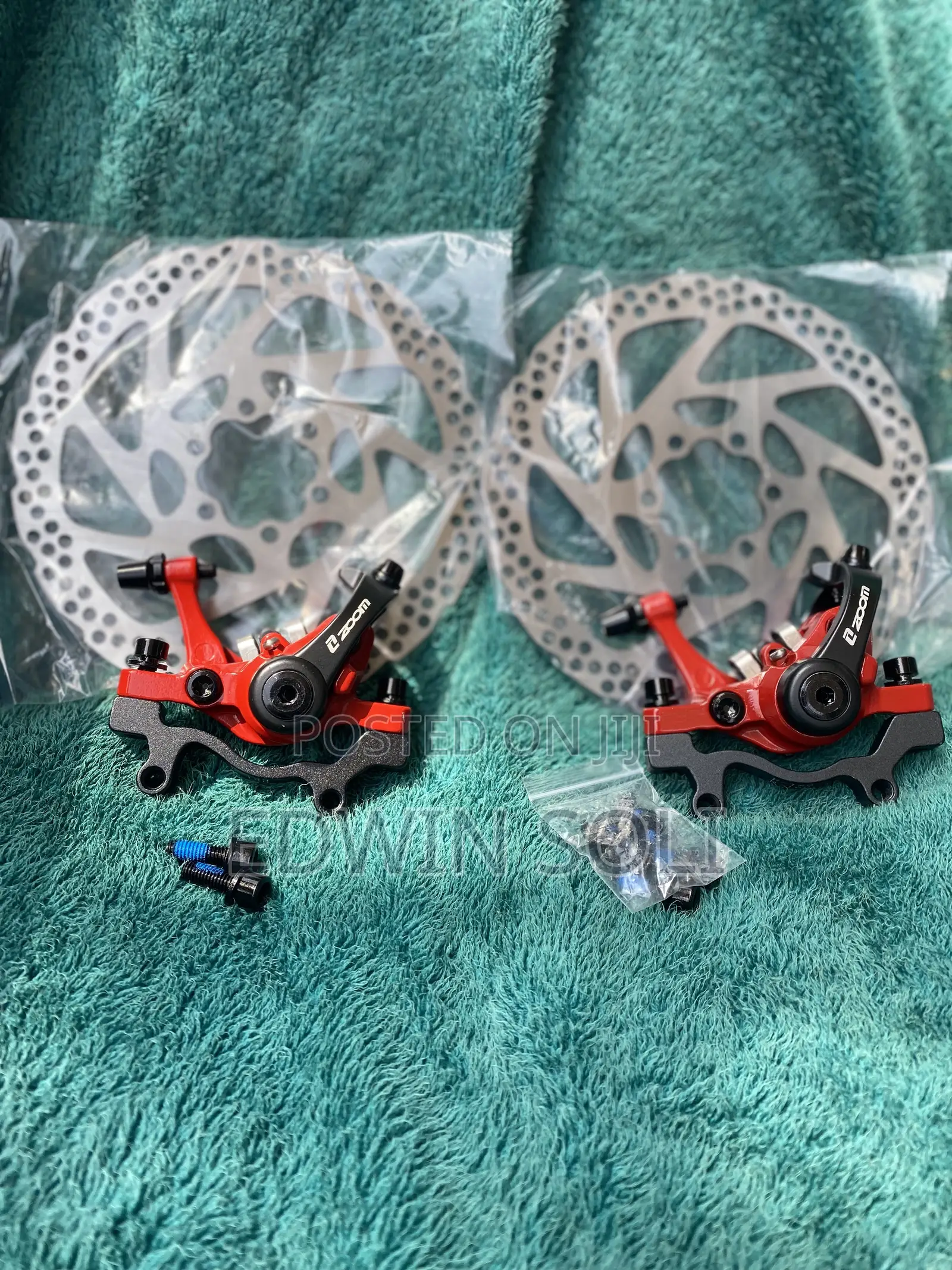 E Bike Mechanical Brake Calliper and Rotors