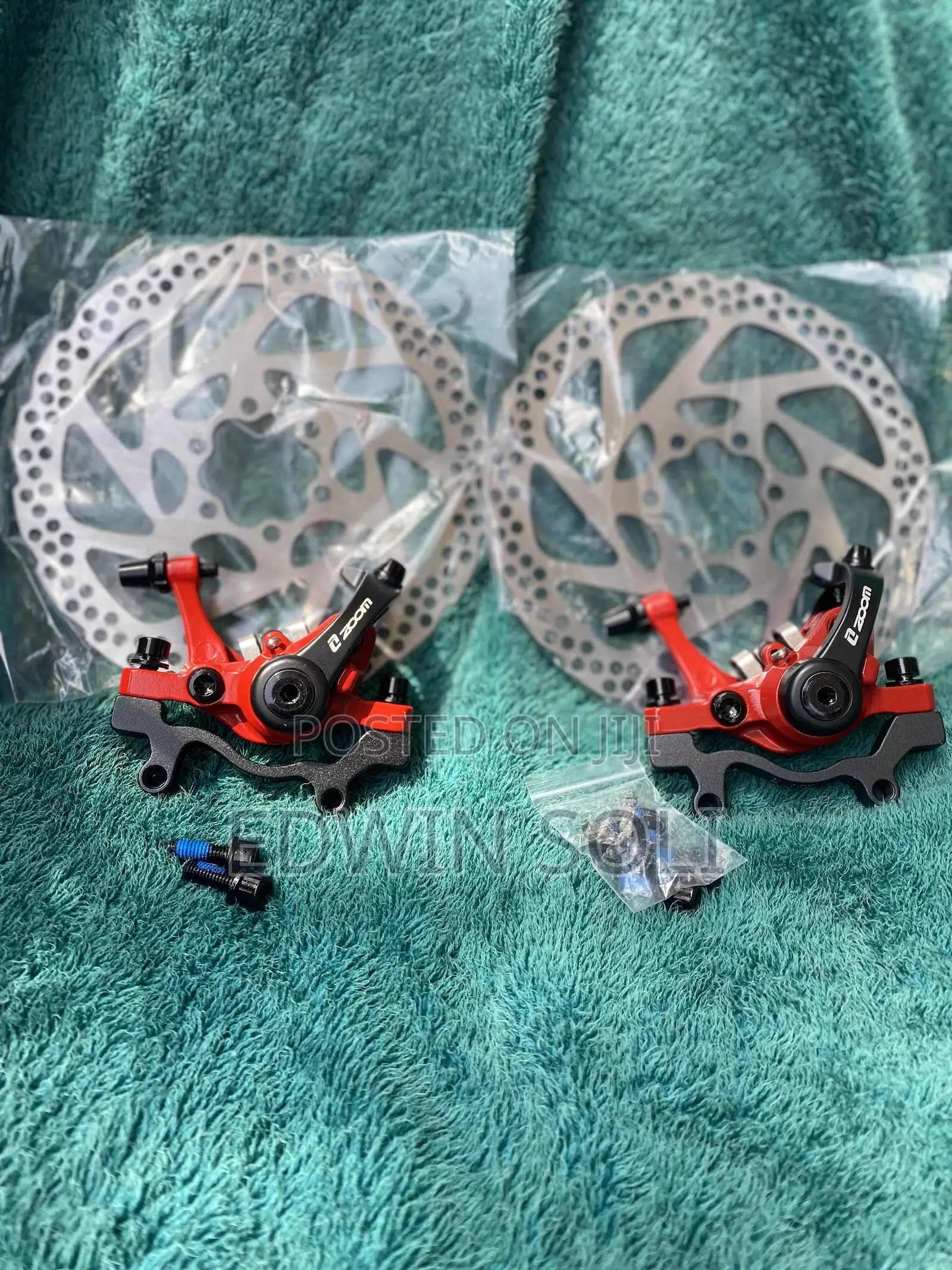 E Bike Mechanical Brake Calliper and Rotors