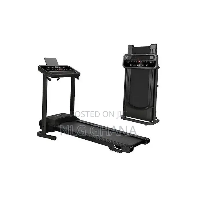 Household Electric Treadmill - Black