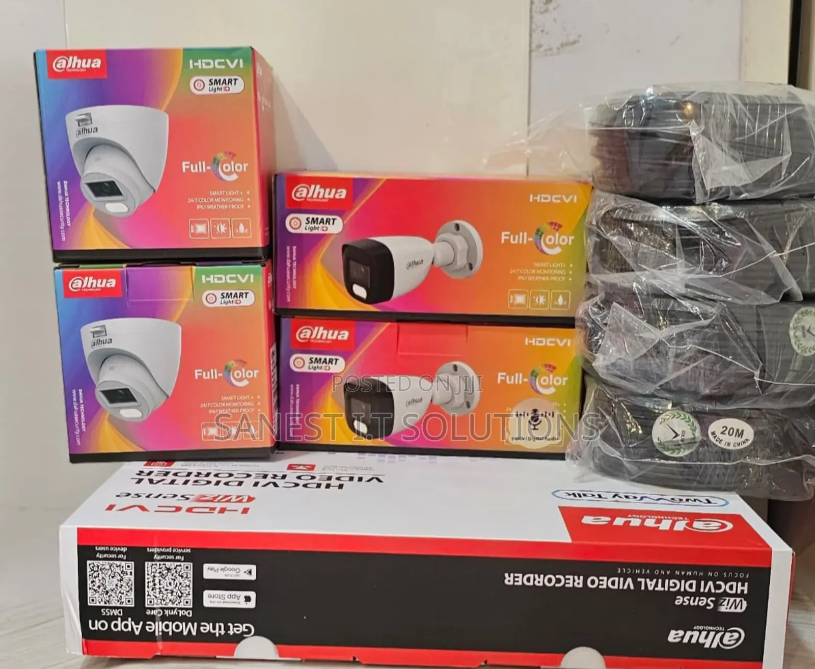 4 Channel Analogue CCTV Camera With Full Colour and Audio