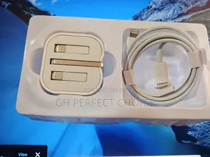 iPhone Type C Fast Charger, 3-pin, Premium Quality