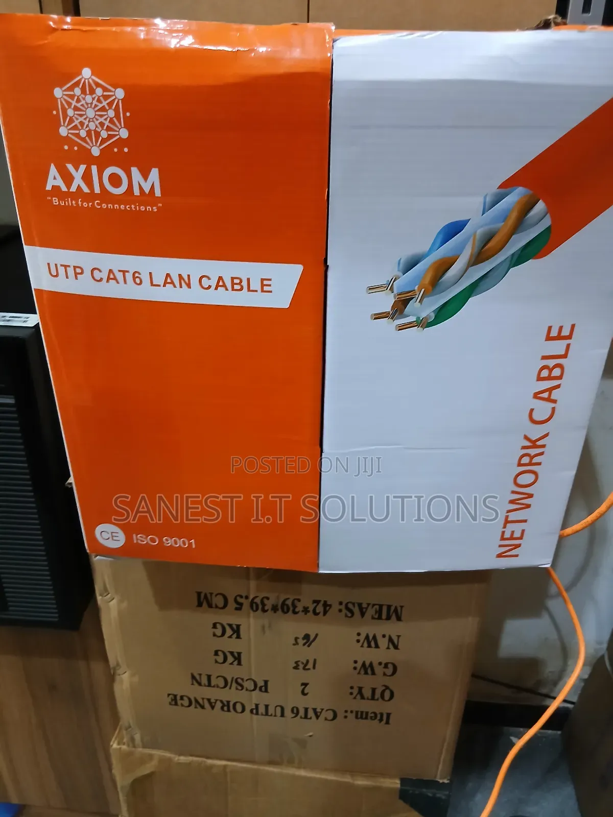Axiom Cat6 Network Lan Cable 305 Meters