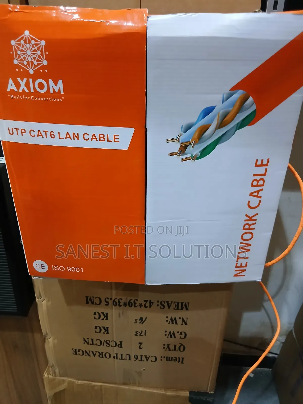 Axiom Cat6 Network Lan Cable 305 Meters