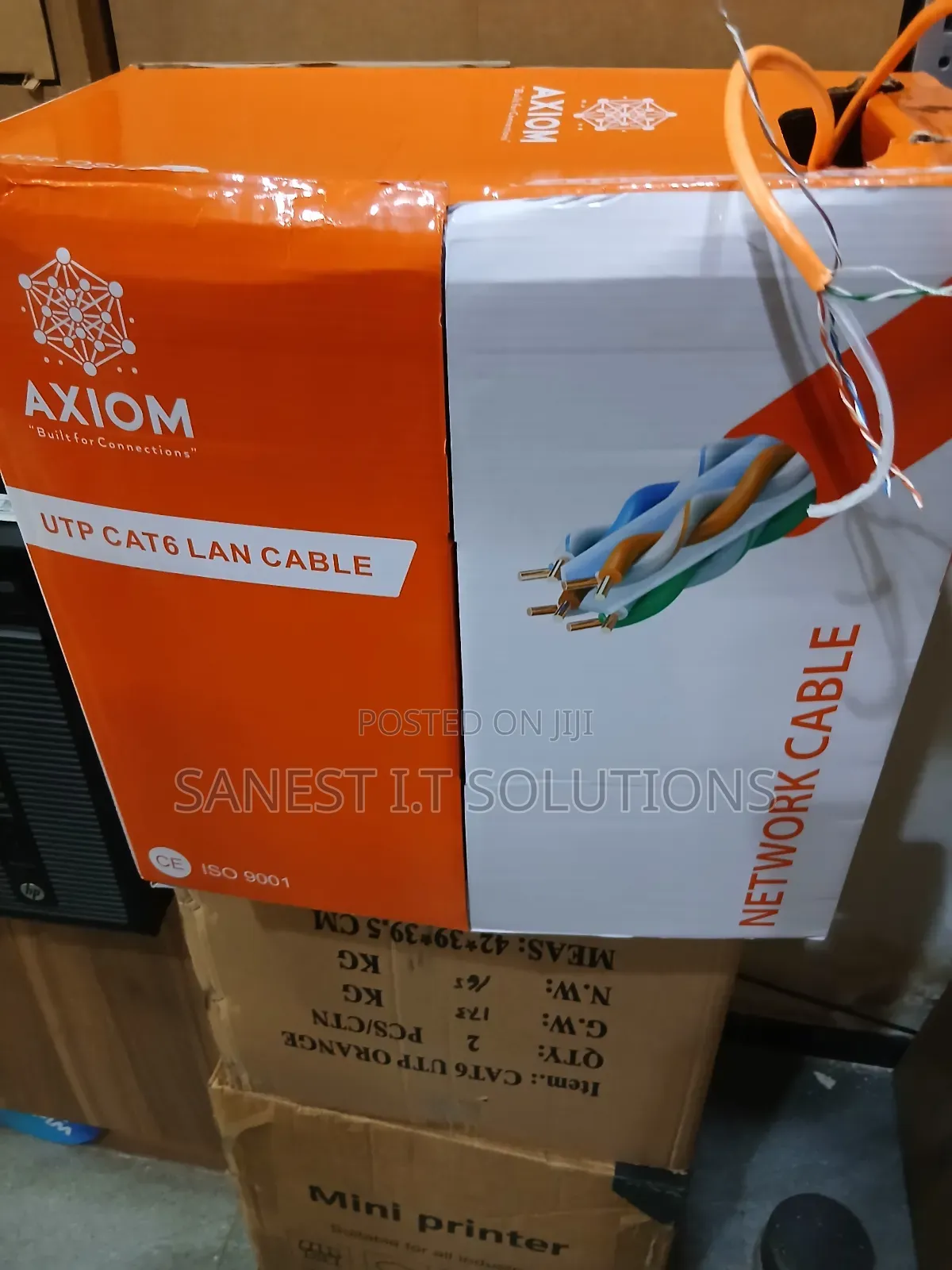 Axiom Cat6 Network Lan Cable 305 Meters