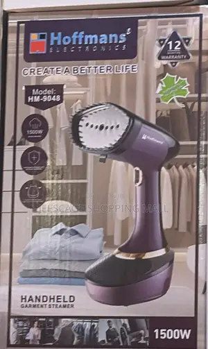 Iron Steamer Hoffmans Handheld Garment Steamer, Model Hm-9048