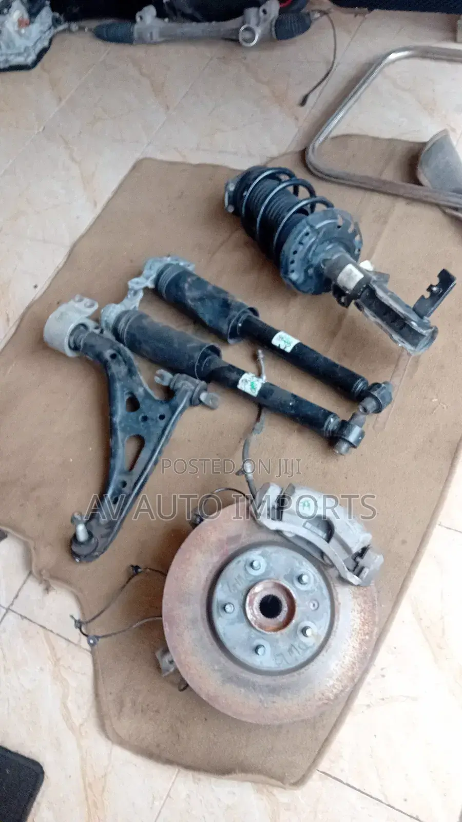 GMC Terrain 2018-23 Hub, Shocks, Beam