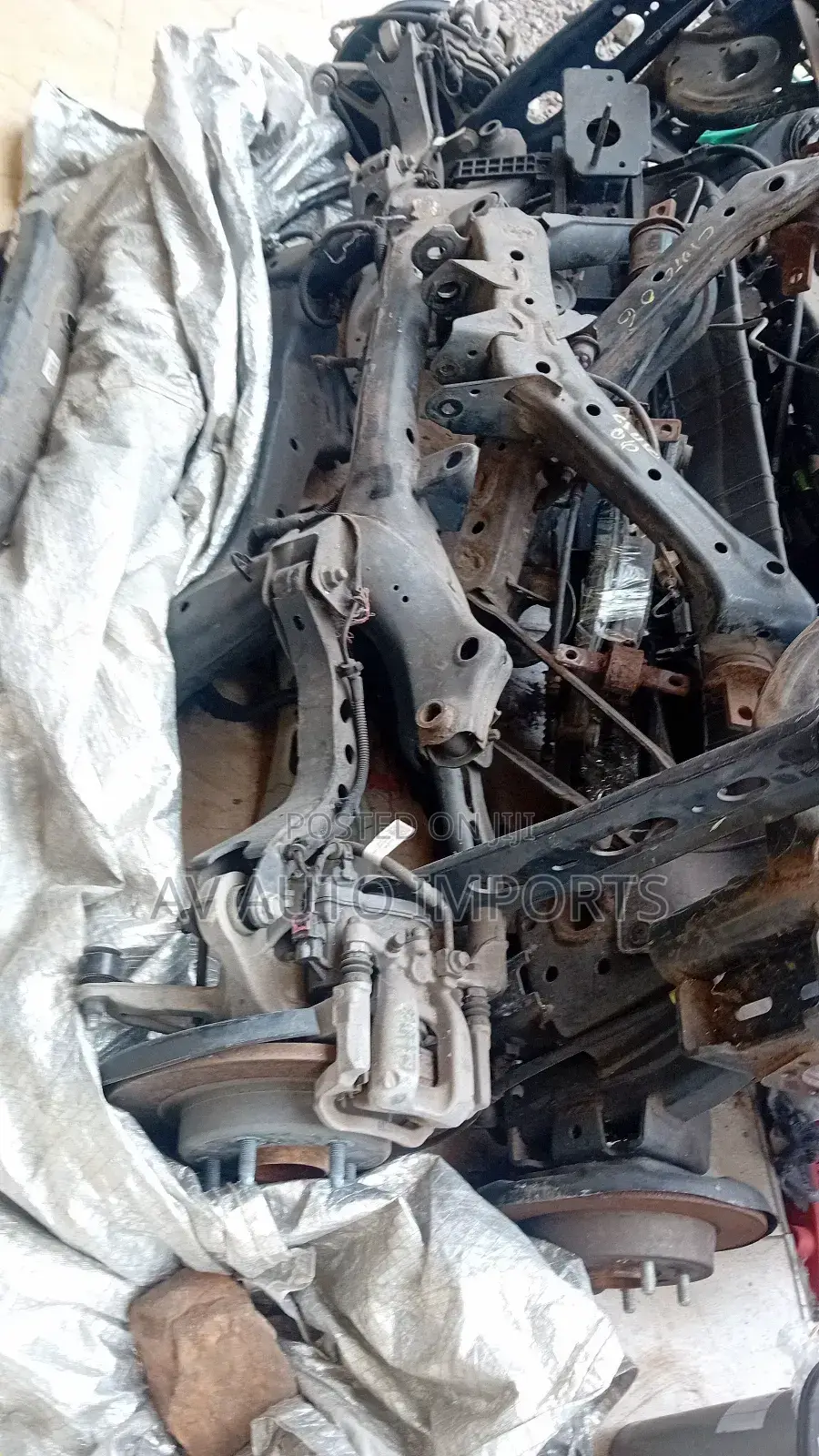 GMC Terrain 2018-23 Hub, Shocks, Beam