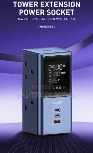 Ldnio Tower Extension Power Socket