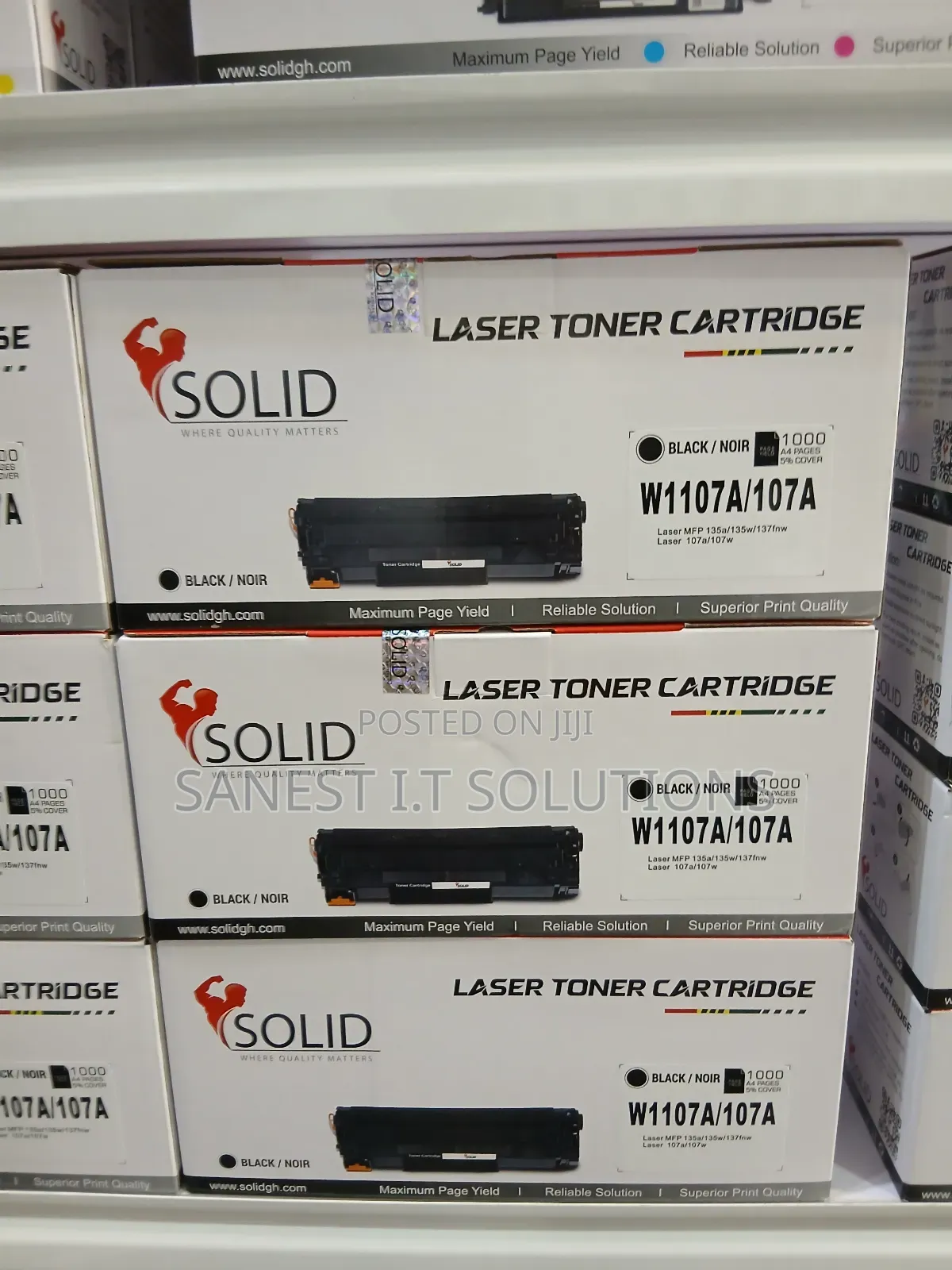Solid 107a Lasrtjet Printer Toner