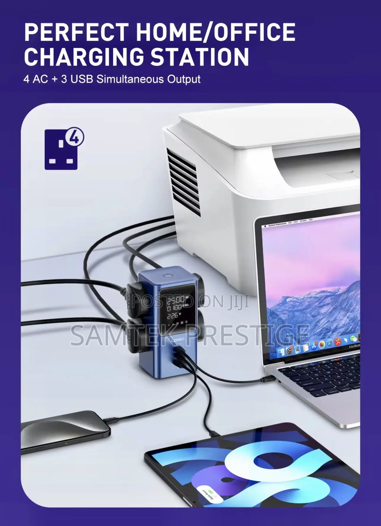 Ldnio Tower Extension Power Socket