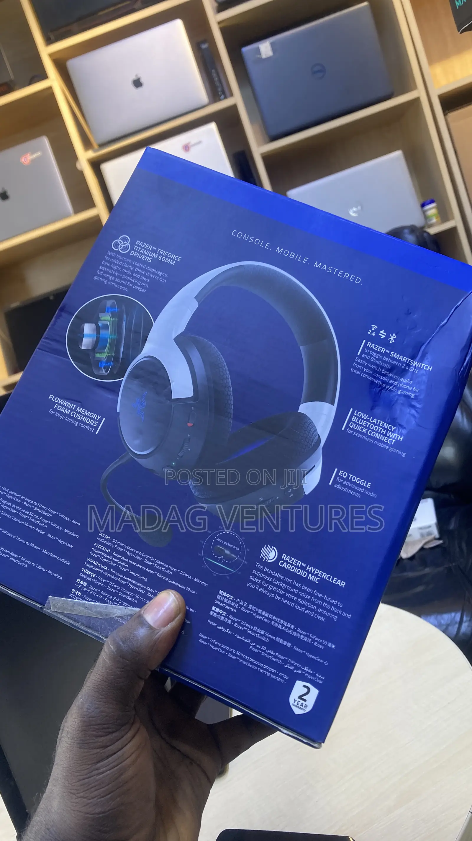 Razer Kaira Dual Wireless Gaming Headset for Playstation 5