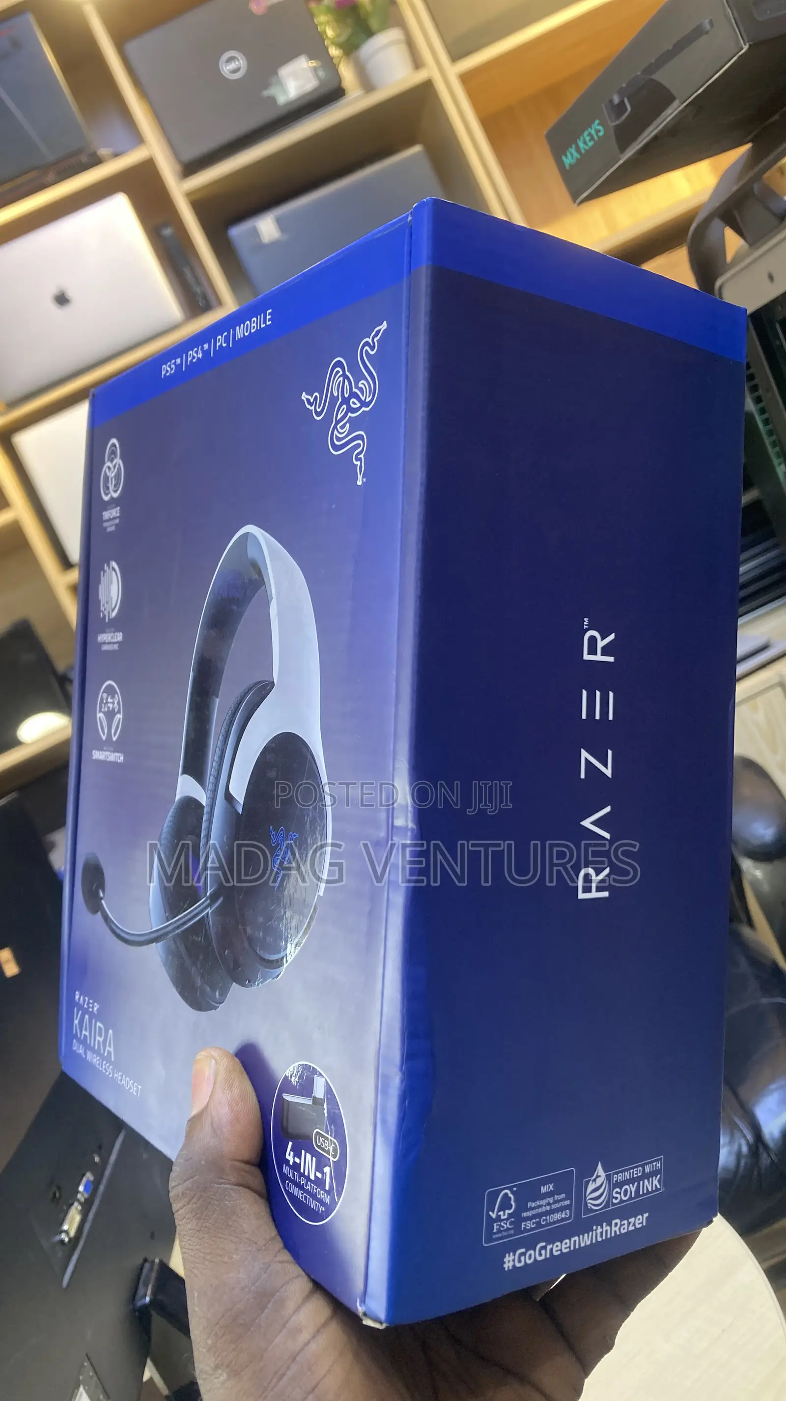 Razer Kaira Dual Wireless Gaming Headset for Playstation 5
