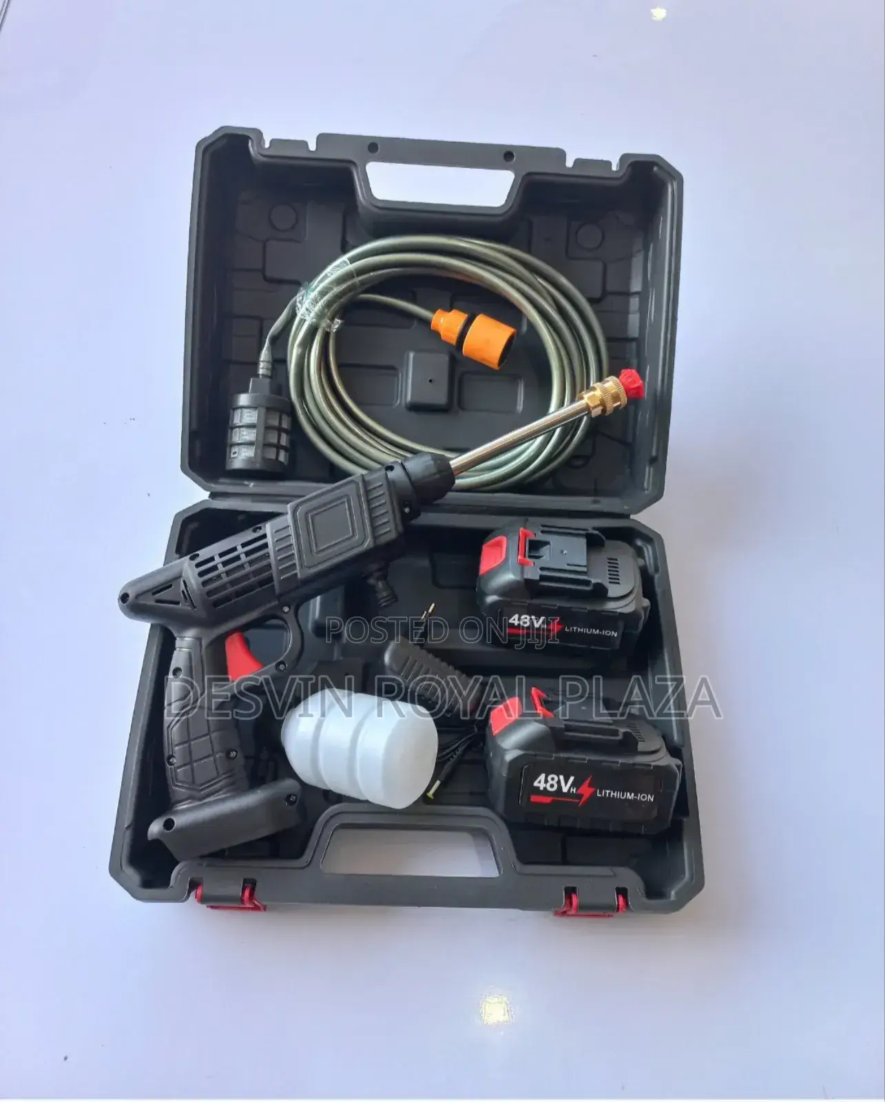 Pressure Cordless Car Washing Spray (With Two Batteries )