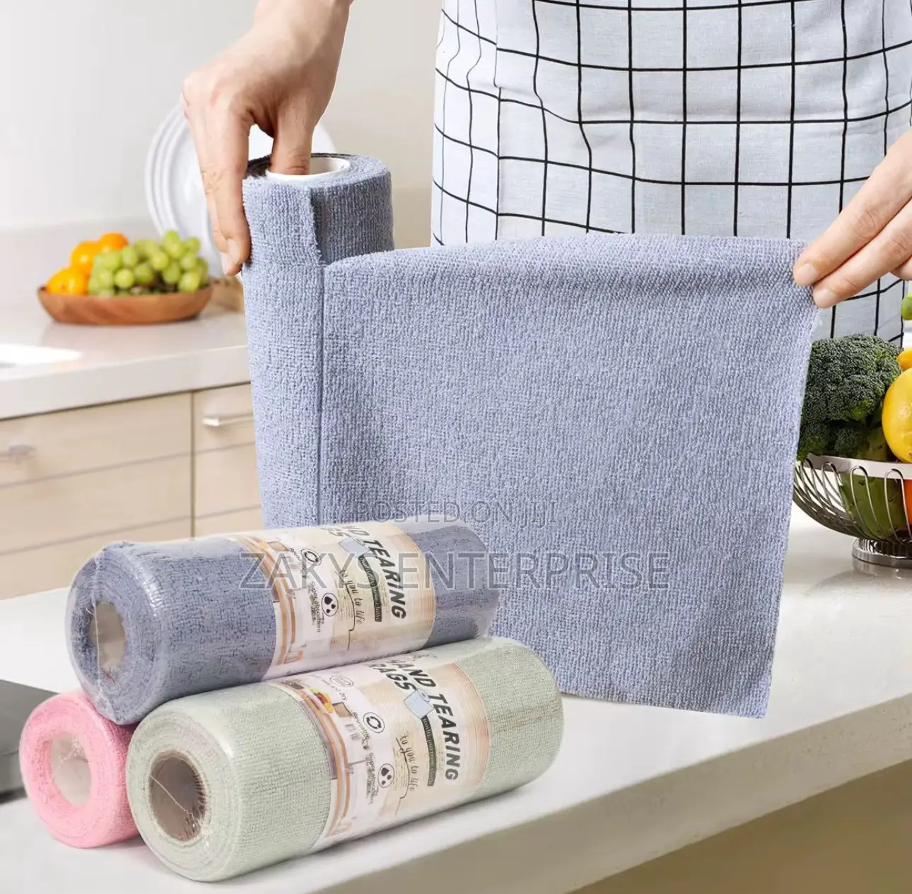 Reusable Microfiber Multifunction Napkins