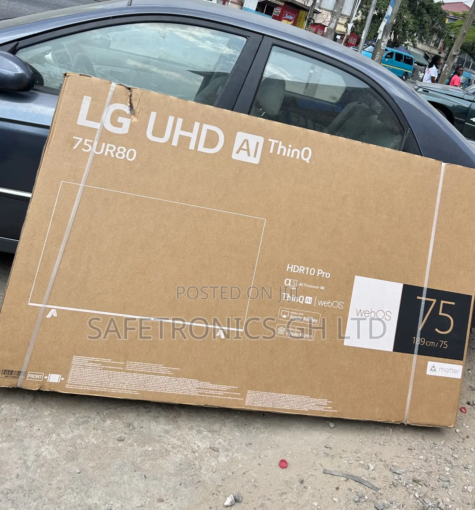 Ultra Sleek Clear 75 Inch Smart Uhd Lg Ur80 Led Tv