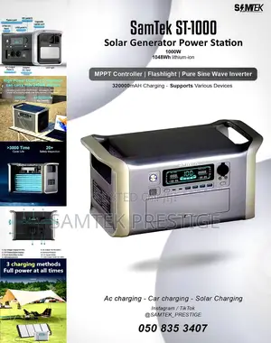 Samtek 1000w Power Station(Generator)