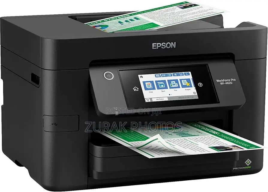 Epson Wf 4820 Workforce With Refill Cartridges