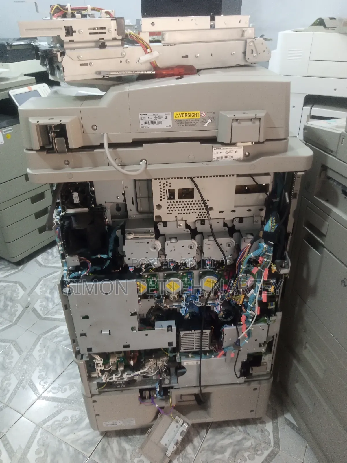 Repairs and Services of Office Equipment