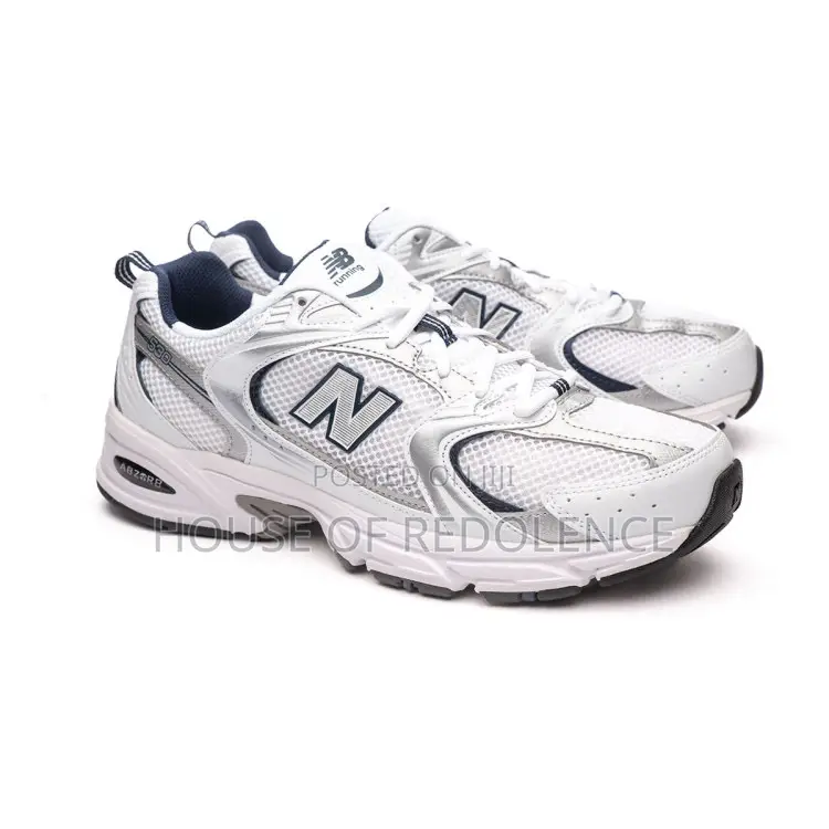 New Balance 530 a White Blue Sneakers