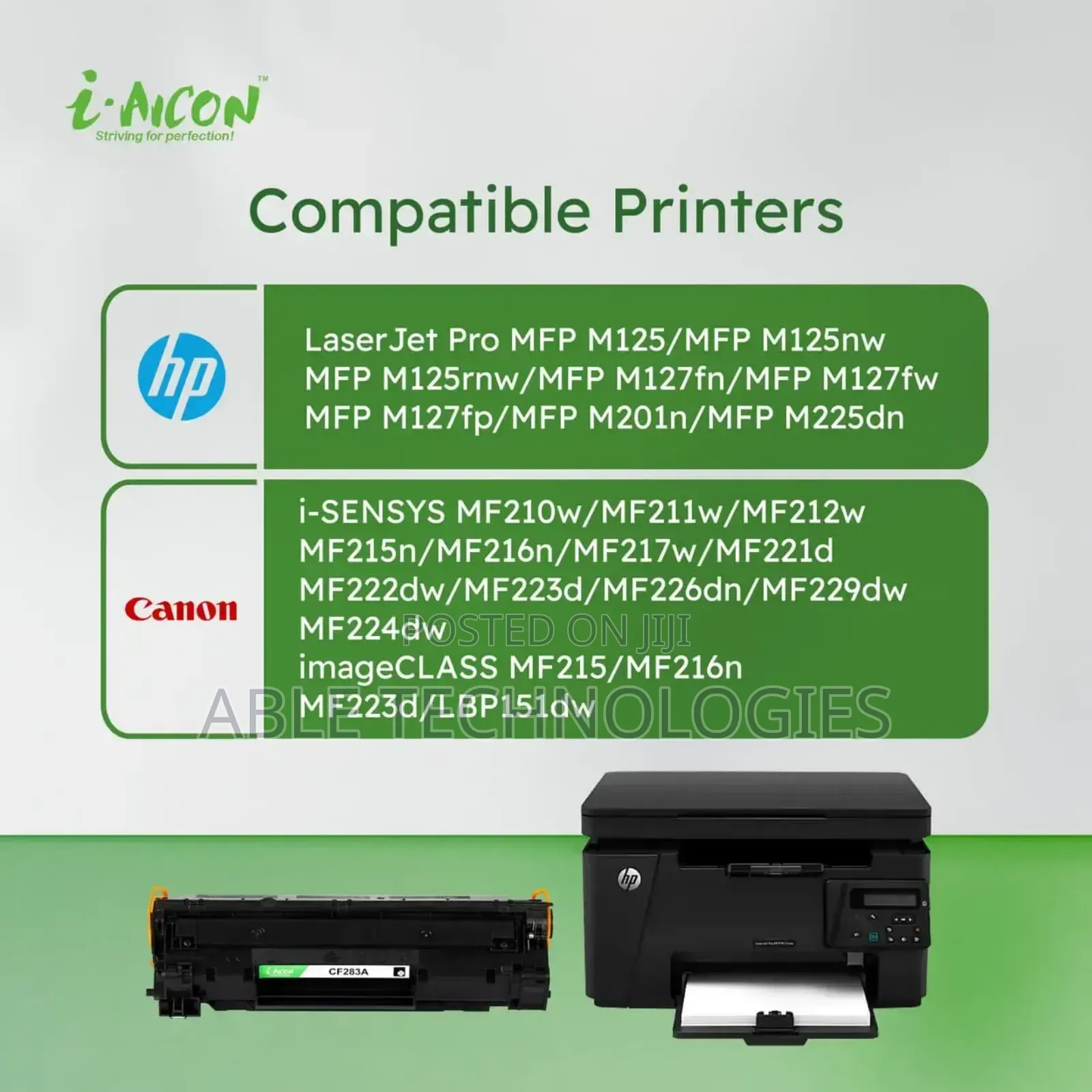 Repair of Printers Toner Cartridge Supply