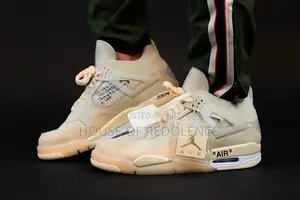 Nike Air Jordan 4 Retro Off-white Sneakers