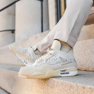 Nike Air Jordan 4 Retro Off-white Sneakers