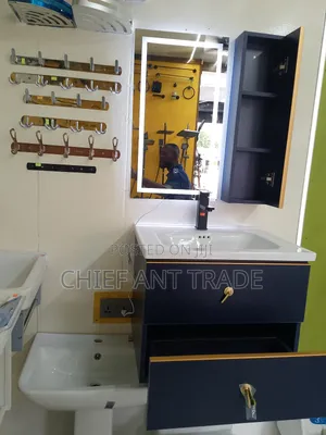 Classy Hand Wash Basin With Touchscreen Mirror W5060