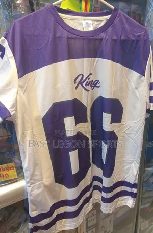 Baseball Tops Unisex NFL Jersey Number Print