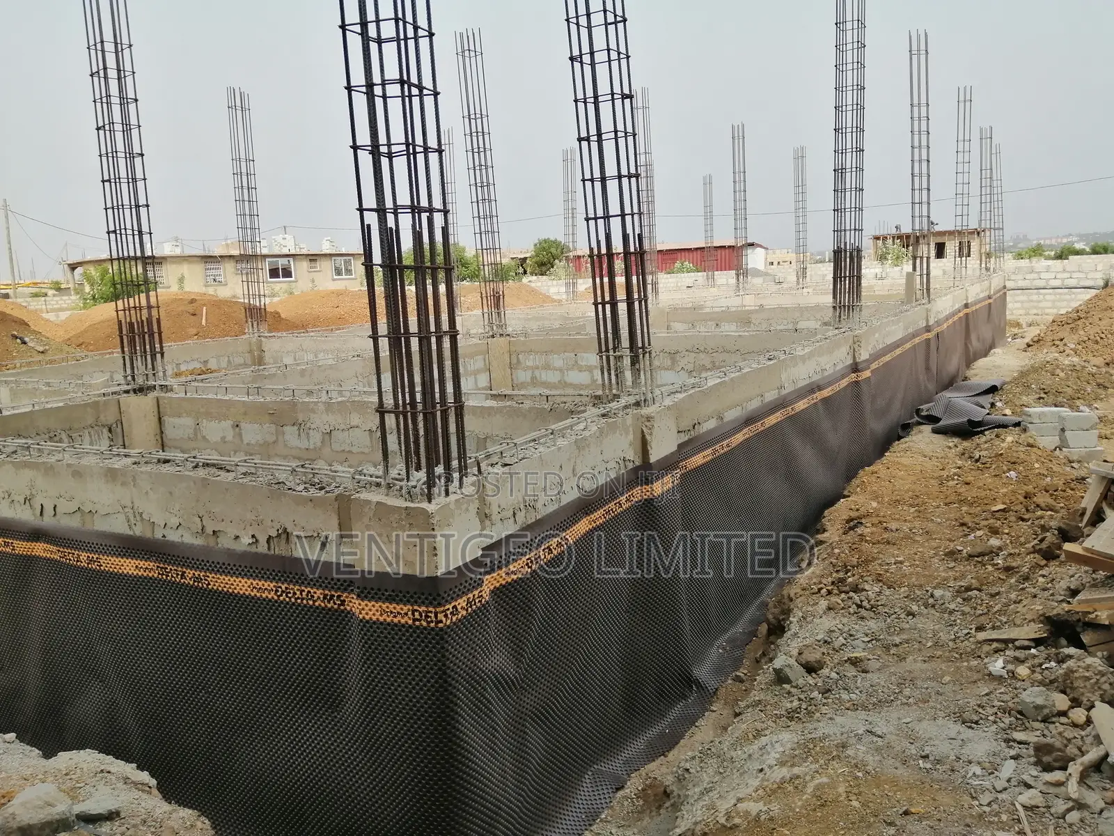 Installation Buttons for Dimpled Membranes