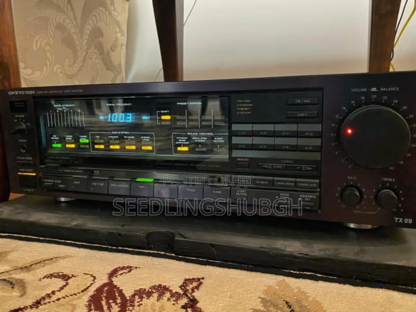 Onkyo Tx-Sv7m Audio Video Control Tuner Amplifier With Remote