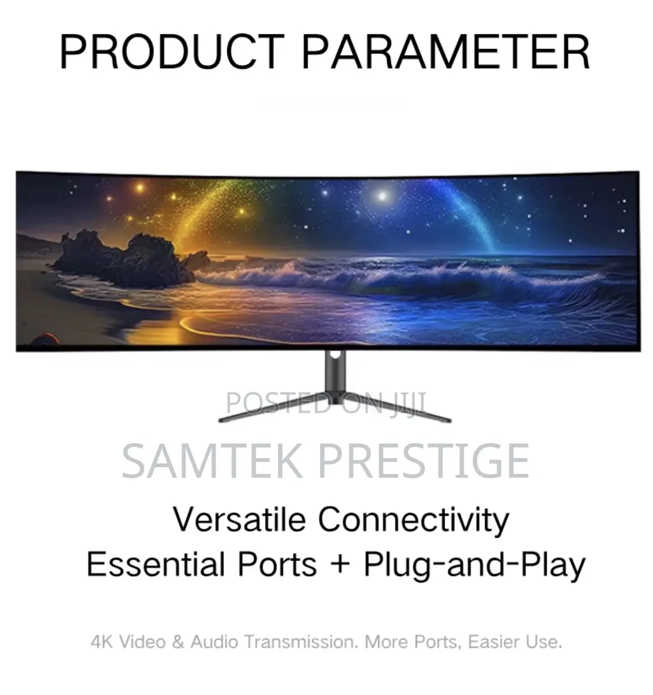 Samtek 49inch Curve 165hz Gaming Monitor